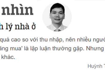 Nghịch lý nhà ở.