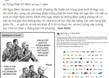 Giáo sư Nga Ho Dac: Ai trừng phạt ai? Nhìn lại sau 1 năm.